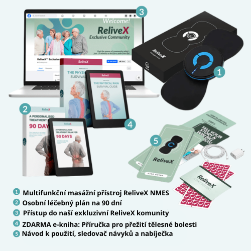 ReliveX™ Multifunkční masážní přístroj